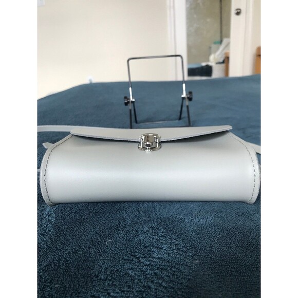 cambridge satchel company england the pushlock crossbody bag in French gray - Picture 5 of 11